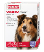 Beaphar WORMclear® Tablets for Dogs (up to 40kg)