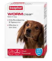 Beaphar WORMclear® Tablets for Dogs (up to 20kg)