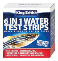 King British 6 in 1 Water Test Strips