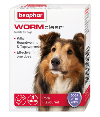 WORMclear tablets for Large Dogs - English