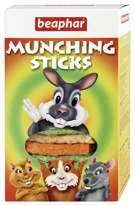 Beaphar Munching Sticks - Extruded Snack for Small Animals