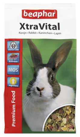 XtraVital Rabbit Feed - 1kg - Dutch/French/English/German/Spanish/Portuguese/Italian/Greek