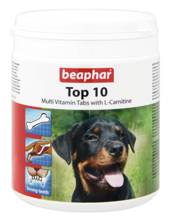 beaphar top 10 multivitamin tablets ingredients