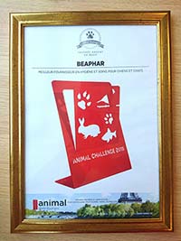 Beaphar récompensé aux Trophées Animal Challenge
