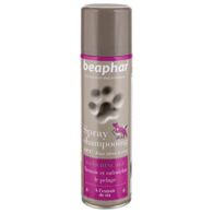 Spray shampooing sec sans rinçage pour chien et chat