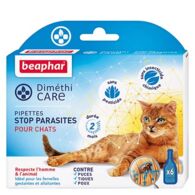 Pipettes stop parasites pour chats