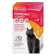 FIPROtec Combo, pipettes antiparasitaires chat et furet