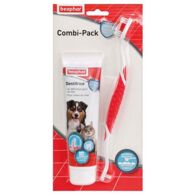 Combi-Pack pour chien et chat : dentifrice + brosse à dents