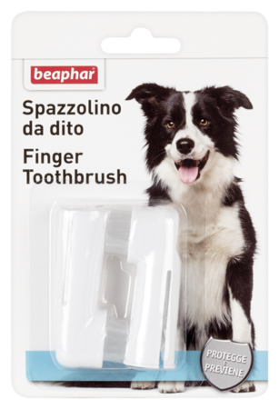 Finger Toothbrush - Spanish/Italian/Norwegian/Swedish