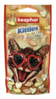 Kitties Mix 32,5g - przysmak z witaminami i minerałami dla kota ryby/ser/tauryna