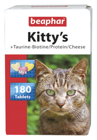 Kitty's Mix 180szt. - przysmak witaminowy tauryna/biotyna/proteiny/ser