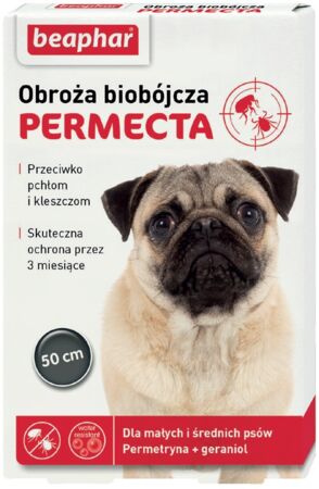 PERMECTA obroża biobójcza dla małych i średnich psów