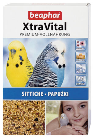 XtraVital Papużki 500g - kompletna karma dla papużek np. falistych