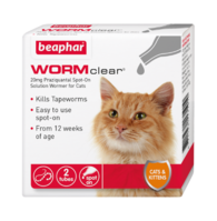Beaphar WORMclear® Spot-On for Cats