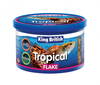 King British Tropical Fish Flake 28g