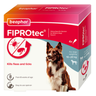 Beaphar FIPROtec® Spot-On for Medium Dogs