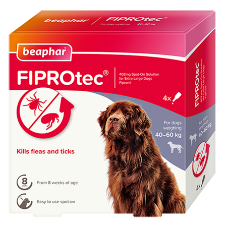 Beaphar FIPROtec® Extra Large Dog 4 Pipette