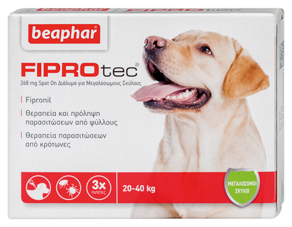 Fiprotec Dog 20-40kg (L)