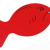 Plastic fish red