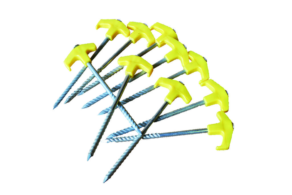 Pack of 10 ground pegs