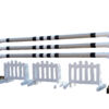 A set of 3 arch picket fillers