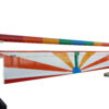 Solid hanging filler with multi coloured starburst