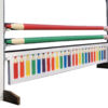 Solid hanging filler with multi coloured pencils