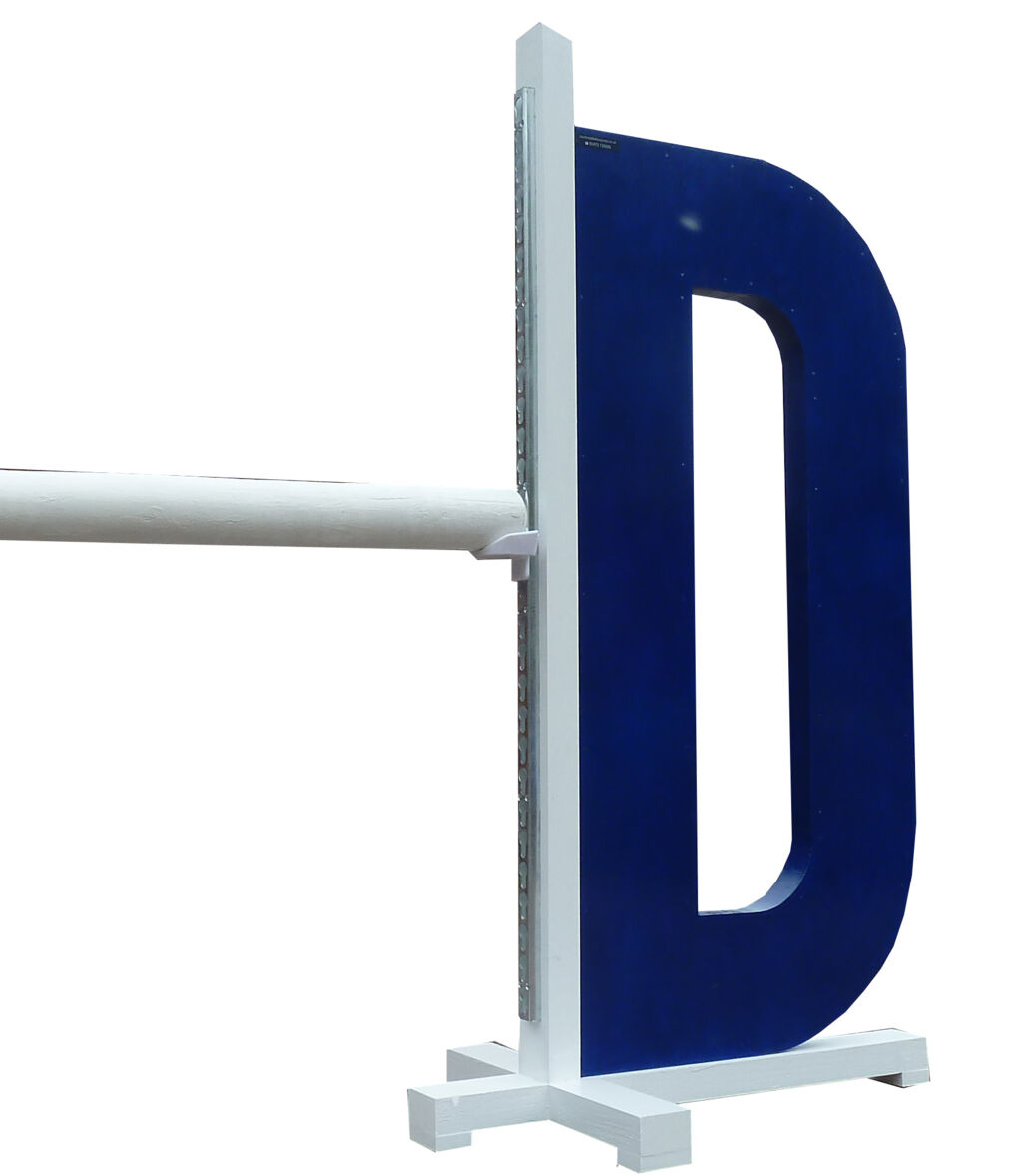 Alphabet right hand wing D in navy