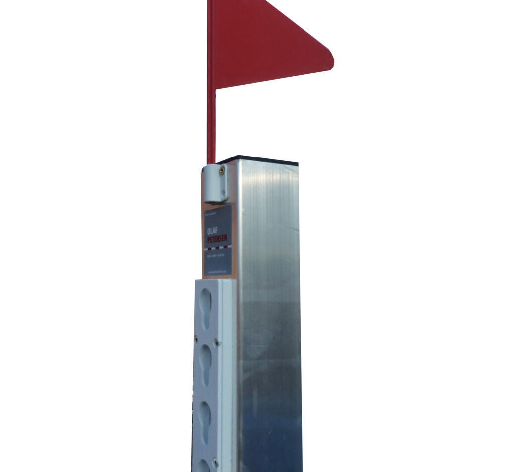 Aluminium Stand with tracking and wing flag