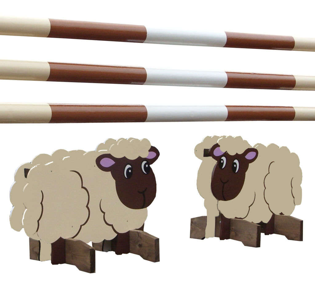 Cream and brown sheep fillers