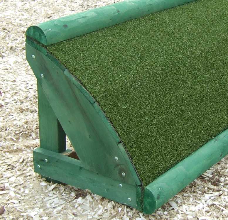Artificial Turf used on a roll top