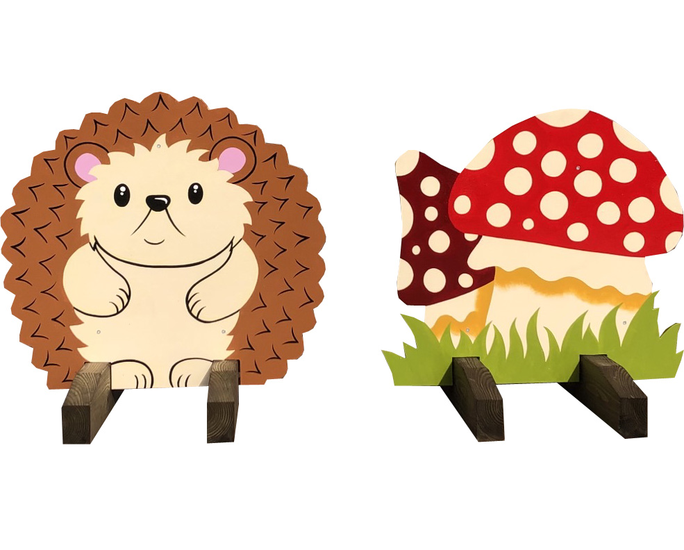 Hedgehog and Toadstool filler