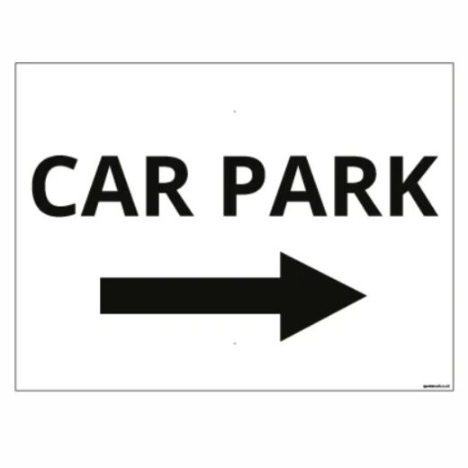 Car Park with arrows - Screw fix