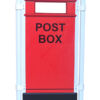 Post box panel shown with multi surface roping posts