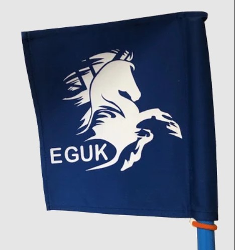 EGUK flag and pole