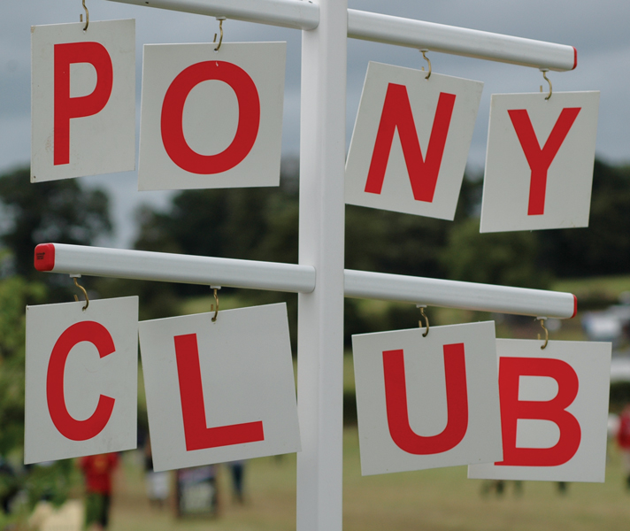 Pony club letter set