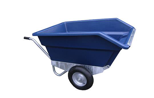 400L Tipping Wheelbarrow only available in green