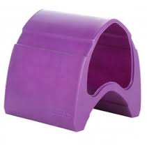 Saddle carrier in purple
