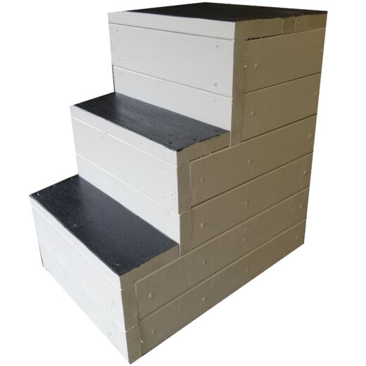 3 Step Wooden Mounting Block