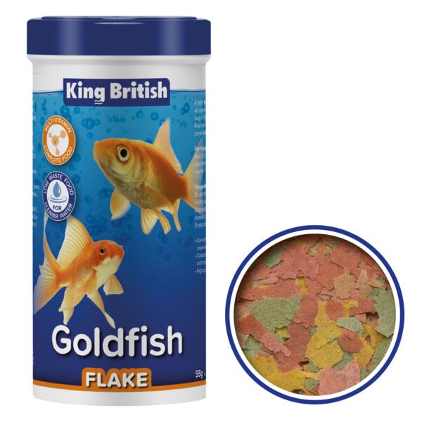 King British Goldfish Flake Complete Food