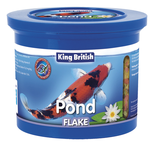 King British Pond Flake Food