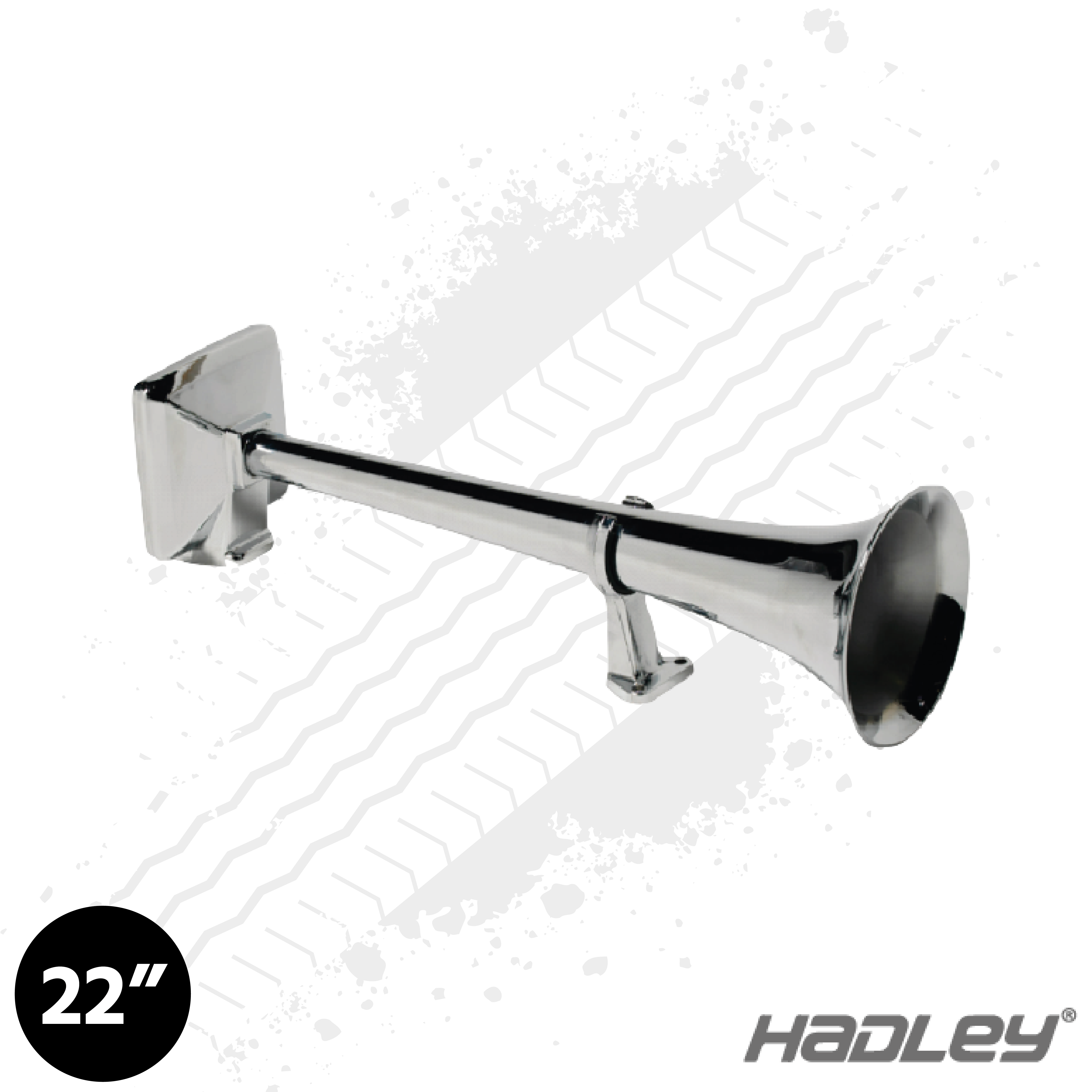 Hadley 22 Round Airhorn. H00855ECE. Air Horn