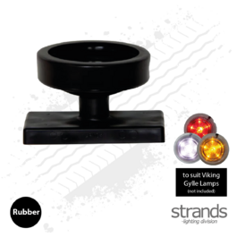 Cone Rubber Arm to suit Viking / Gylle Side Marker, Bullet Lamps