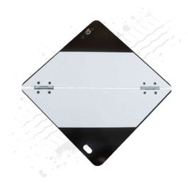 Folding ADR Limited Quantity (LQ) Plate / Panel, Collapsible (Aluminium)
