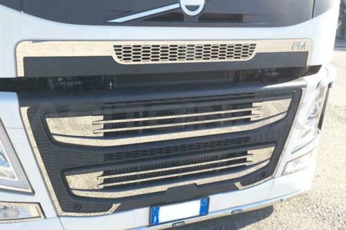Stainless Steel Mirrored Mask Cover Complete Kit Suitable For Volvo FM 