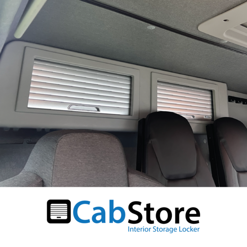 Renault D Wide (2.3m) Global Cab Roller Shutter, Rear Locker (Storage Cupboard / Cabinets) CabStore
