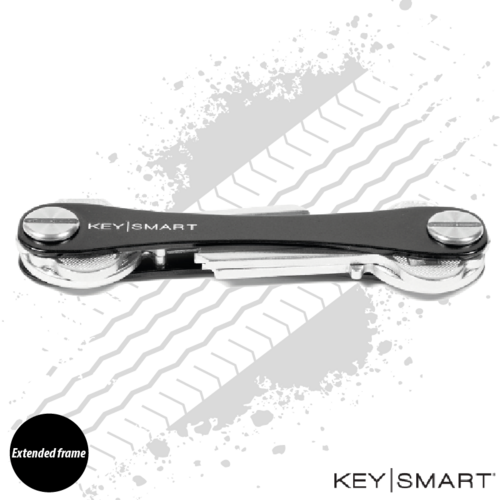 KeySmart 2.0 Extended Black for 2-8 Keys
