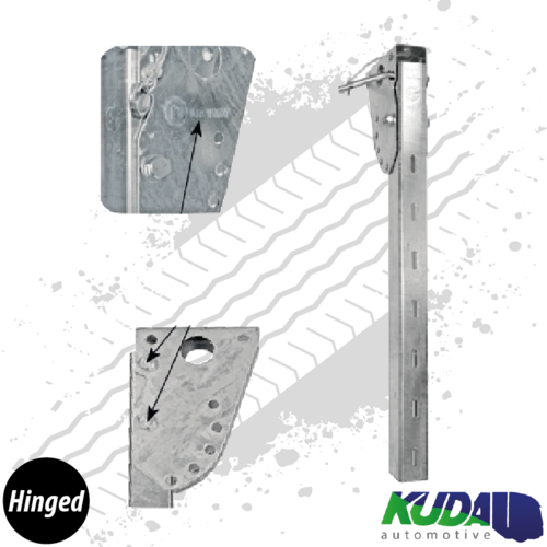 Hinged Sideguard Leg (Various Sizes) Lateral Protection System ASGK990 Series