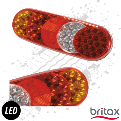 Britax LED Rear Combination Lamp, Tail Light Cluster, L78 Series