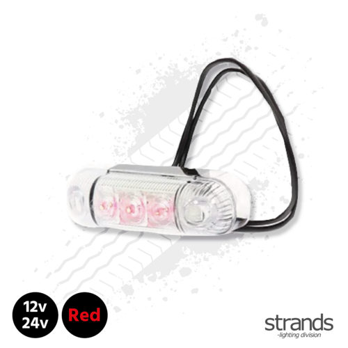 Strands Side Marker / Position Lamp LED (Red)
